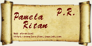 Pamela Ritan vizit kartica